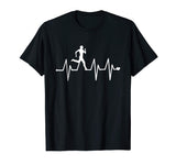 Athletics Heartbeat Pulse Shirt - Funny Running T-Shirt