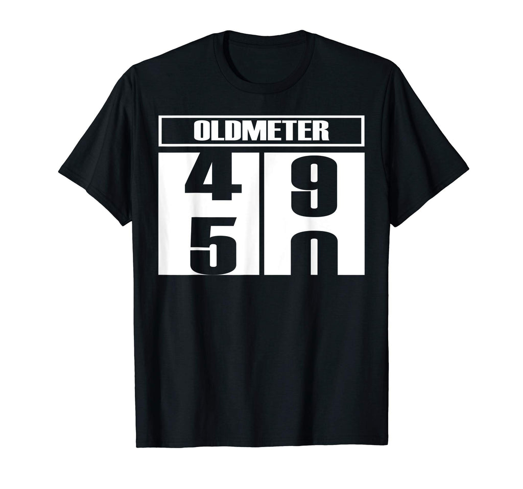 Oldmeter 50 T-Shirt 50th Birthday Gift Funny