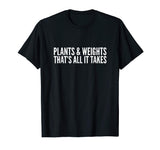 Vegan Weightlifting Tee | Funny Workout Gym T-Shirt