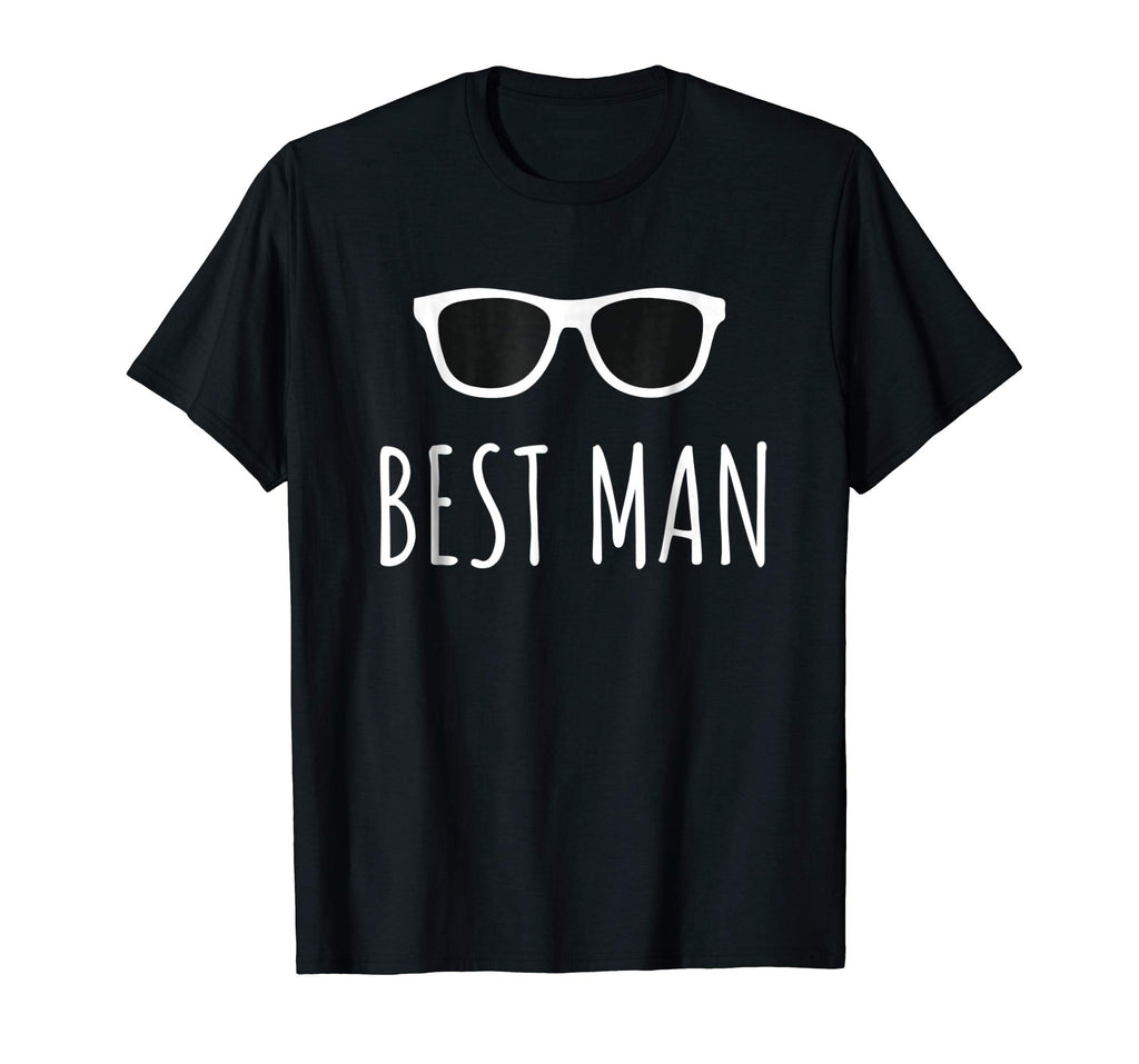 Best Man Funny T Shirt Bachelor Party Groomsmen Wedding Tee