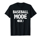 Baseball T-Shirt Funny Baseball Lover Players