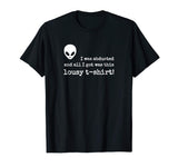 Alien Abduction Funny Sci Fi Novelty Souvenir T-Shirt