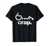 Handicap Wheelchair Funny Fall Shirt