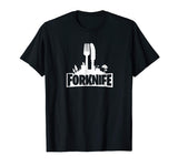 Funny Forknife Video Games Joke Graphic Shirt | Forkknife