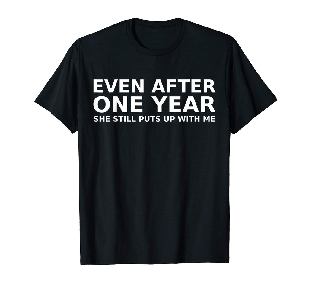 1 Year Anniversary Shirt Funny Relationship Gifts Mens Tee