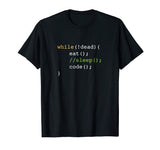 Funny Computer Science Programmer Eat Sleep Code T-Shirt