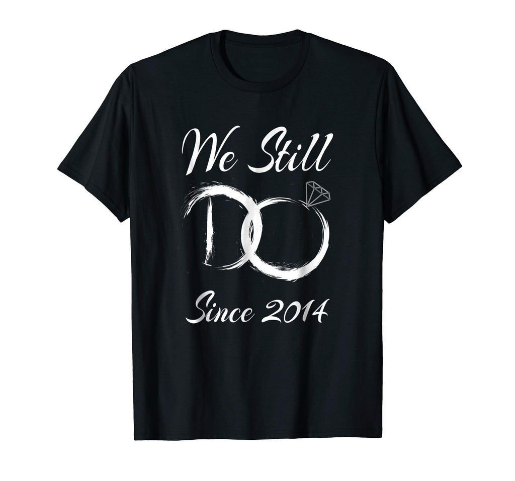 4th Wedding Anniversary Funny Tshirt For Married Couples