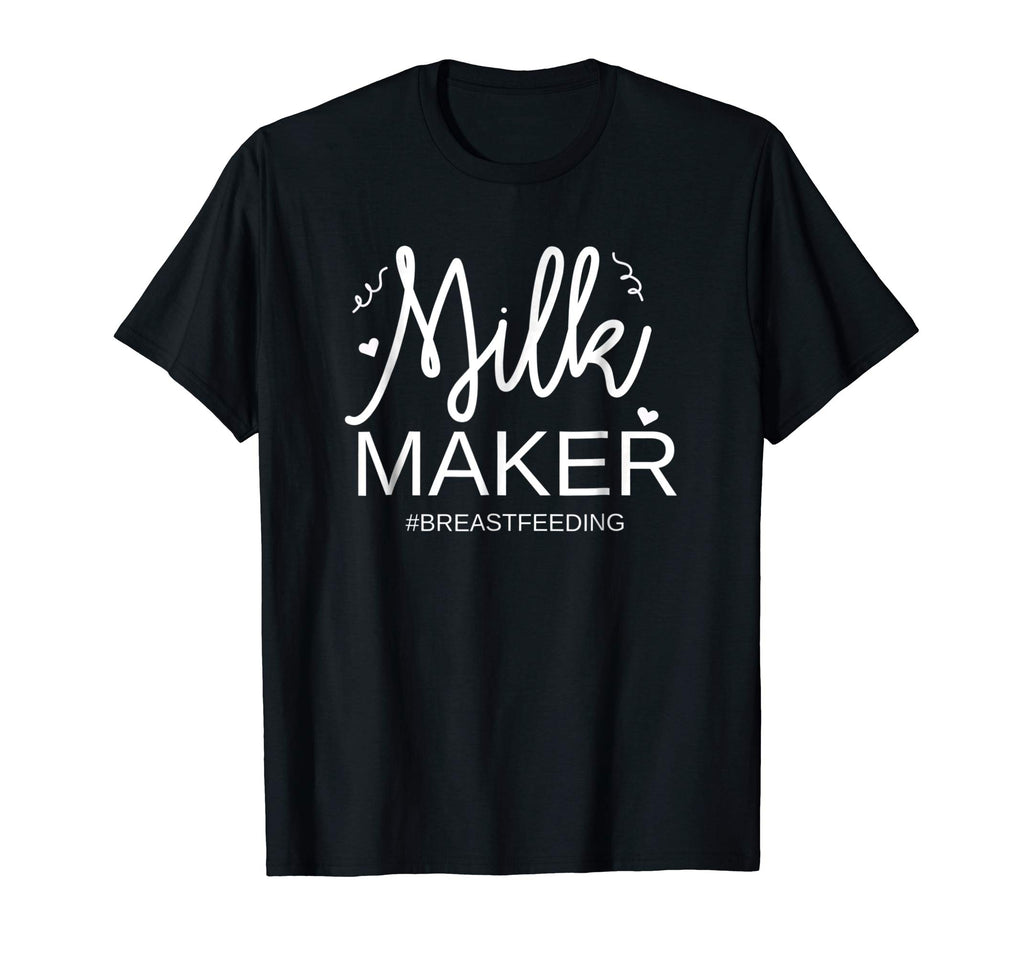 Funny Milk Maker Breastfeeding T Shirt Mom Motherhood Tee