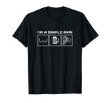 Boobs Beer Funny Motocross T-shirt Dirt Bike Racer Dad MotoX
