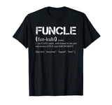 Mens Mens Funcle Definition T-shirt Funny Gift For Uncle Present
