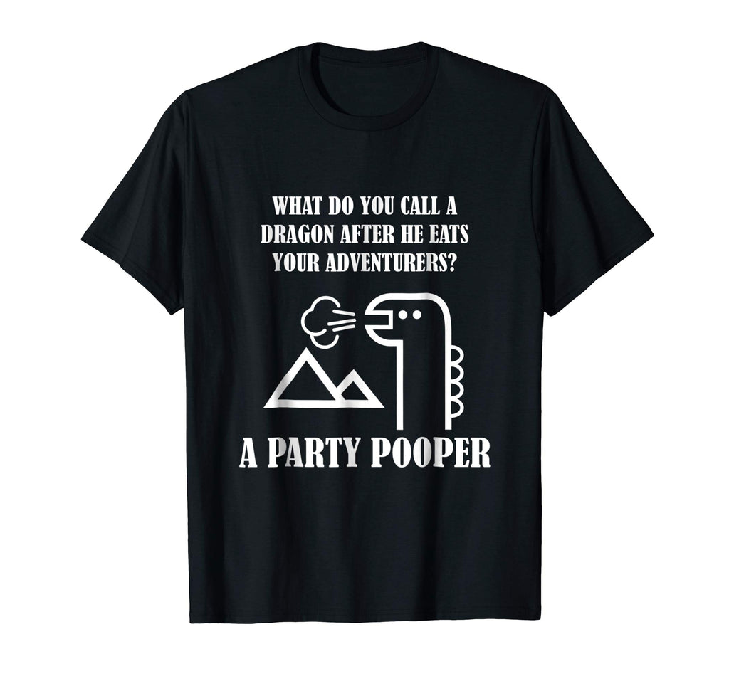 Funny DND Joke Party Pooper Shirt