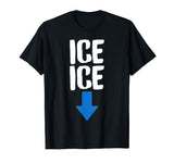 Ice Twice Pregnancy Announcement Funny T-Shirt