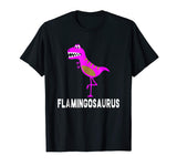 Funny Flamingo Dinosaur Dino T-Shirt Flamingosaurus Gift
