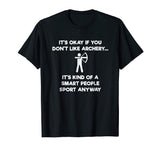 Archery T-shirt Gift - Funny Archery Smart People