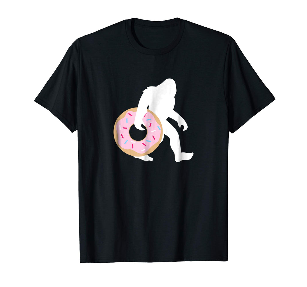 Bigfoot Donut Shirt, Funny Cute Sprinkle Sasquatch Gift