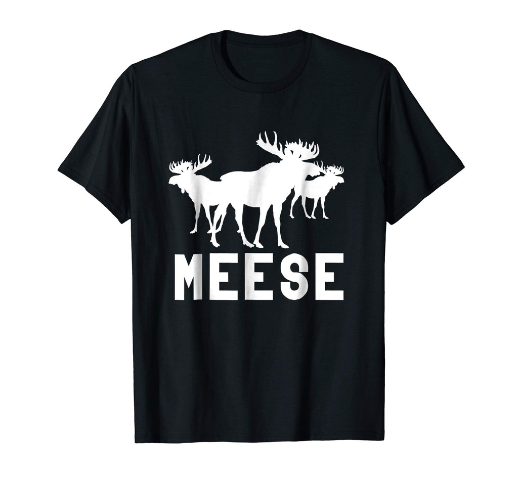 Meese Antlers Love Funny Moose T-Shirt