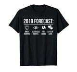 Funny New Dad Mom T-Shirt for Expecting Baby Announcment
