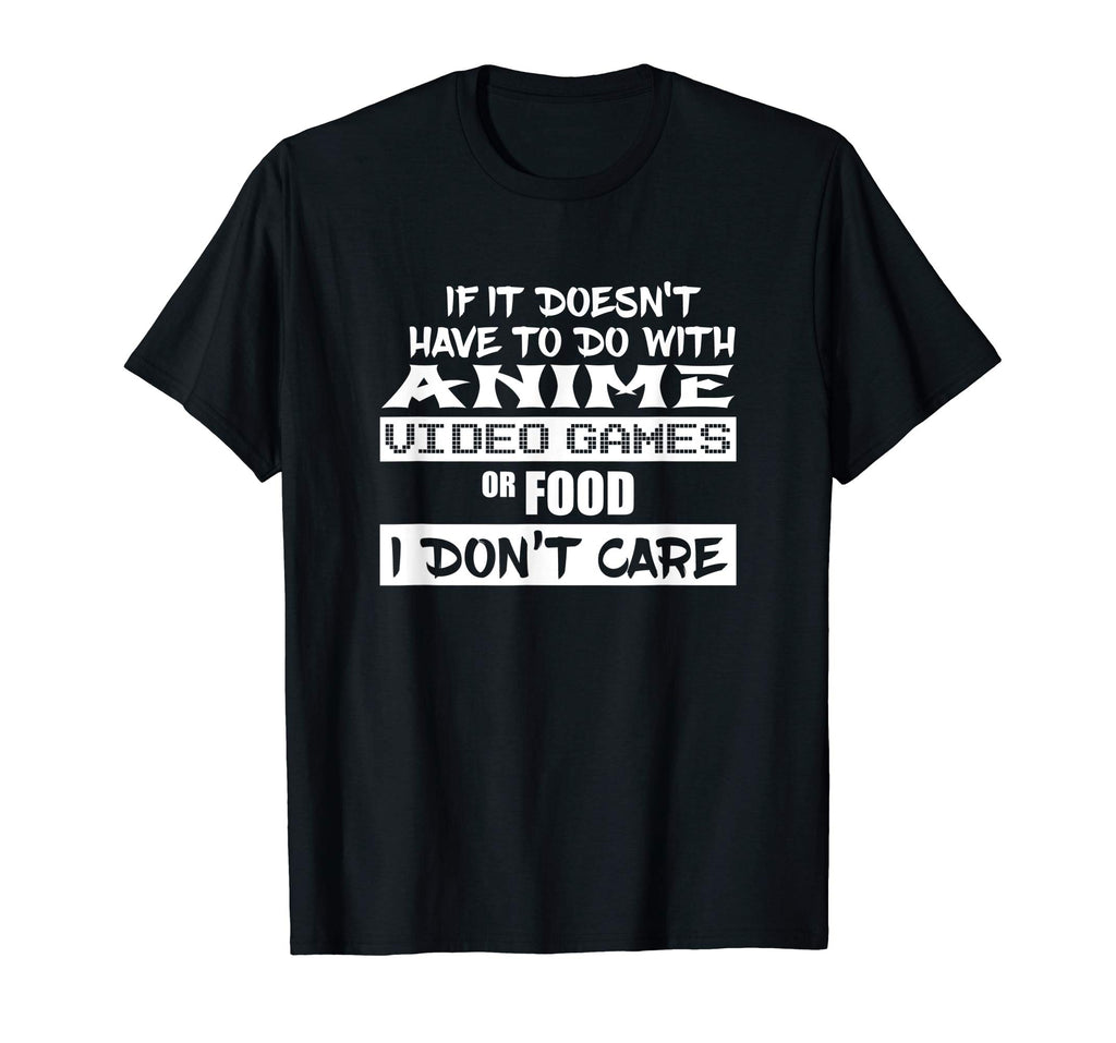 Anime Video Games Food TShirt Funny Sarcastic Gamer Tees