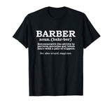Best Barber Definition Ever Funny T-shirt Barbershop