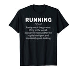 Running Funny Definition T-shirt Marathon Runner Gift