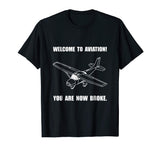 Aviation Broke Funny T-Shirt