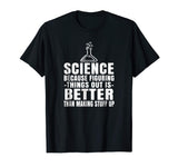 Figuring Things Out Funny Science Themed T-Shirt