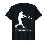 Funny Baseball Shirt Touchdown For Men