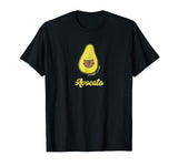 Avocato Shirt Funny Avocado Cat Lover T-Shirt