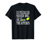 Funny Pickleball T Shirt Old Pickleballers Never Die