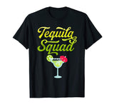 Funny Tequila Squad Novelty T-Shirt