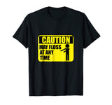 Floss Dance Caution May Floss At Any Time Funny Tshirt Gift