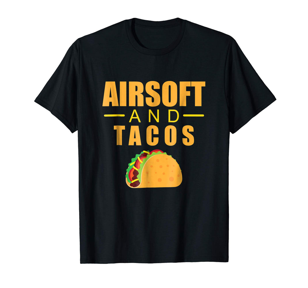 Airsoft And Tacos Funny T-Shirt