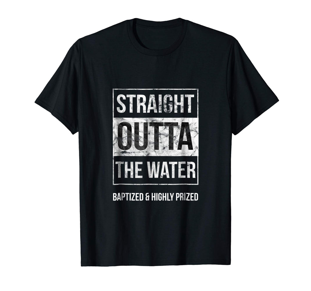 Baptism Shirts Adults Kids Funny Outta Water Tee Gift Idea