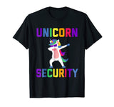 Unicorn Security Funny Gift T-Shirt