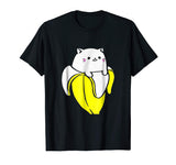BANANYA BANANA FUNNY CAT T SHIRT