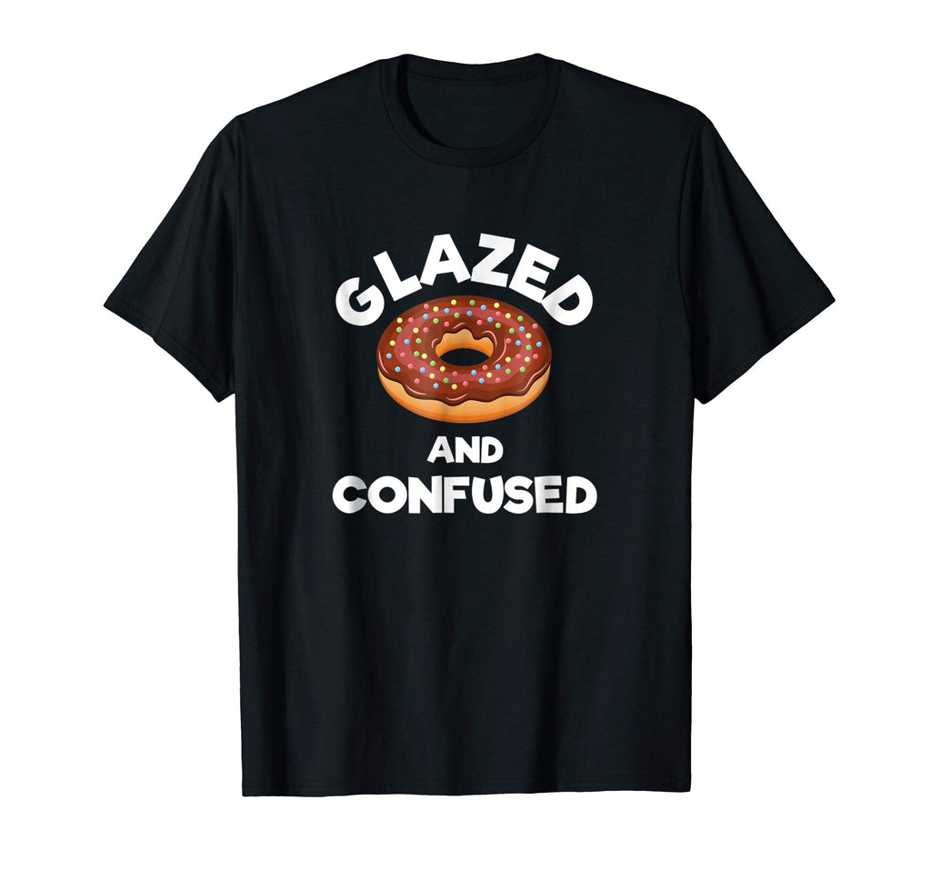 Glazed and Confused Funny Donut T-Shirt