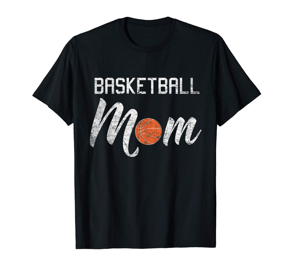 Basketball Mom T-Shirt Funny Raising Ballers Mom's Gift Tee