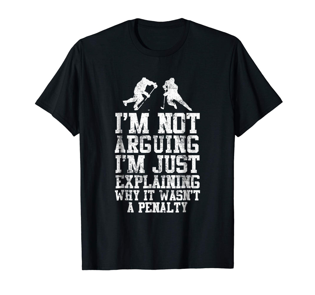 Funny Hockey Tee Shirt Cool Gag Gift Novelty Graphic Tee