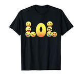 Funny Emoji LOL Face T-Shirt for Kids, Teens and Adults Tee