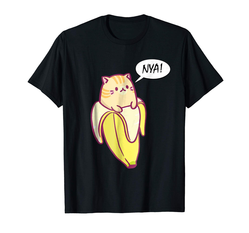 2018 Bananya Banana Funny Cat T Shirt