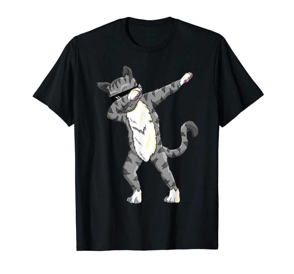 Dabbing Cat Shirt - Funny Cat Dab Dance Tshirt Gift