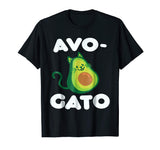 AVOGATO Avocato cat Funny Avocado T Shirt