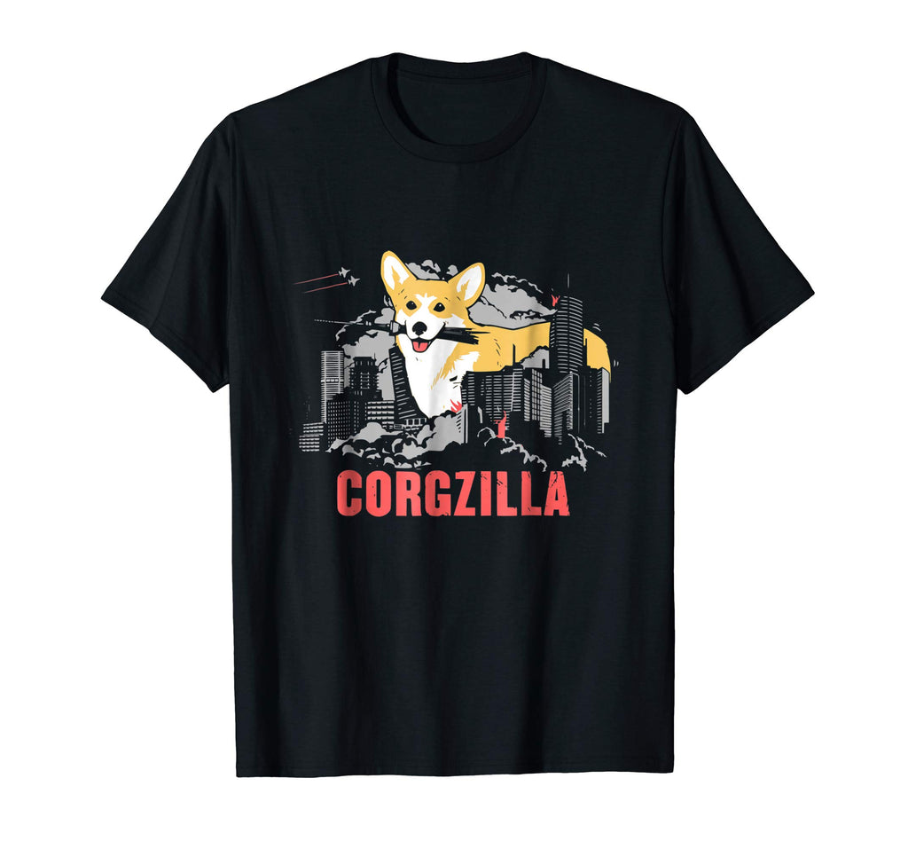 &quot;Corgzilla&quot; Funny Dog Corgi Lover T-shirt