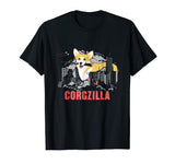 &quot;Corgzilla&quot; Funny Dog Corgi Lover T-shirt