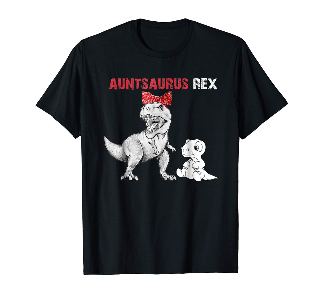 Auntiesaurus Rex T-shirt Funny Shirt For Auntie