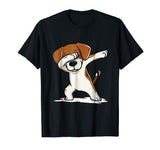 Beagle Cute Dabbing T-Shirt Funny Dab Dance Gift Shirt
