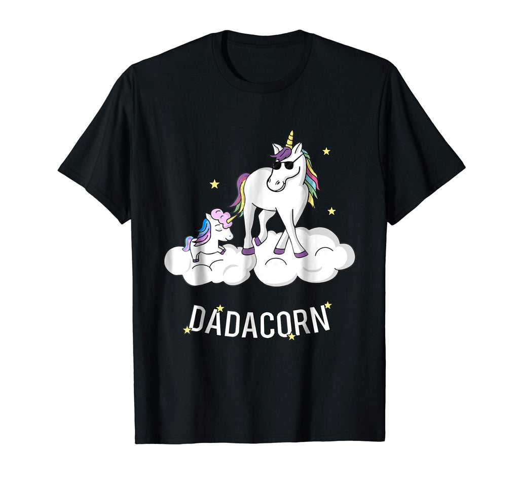 Dadacorn Shirt Funny Unicorn Best Dad Father's Day Gift