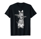Gun Kitty Funny Cat shirt