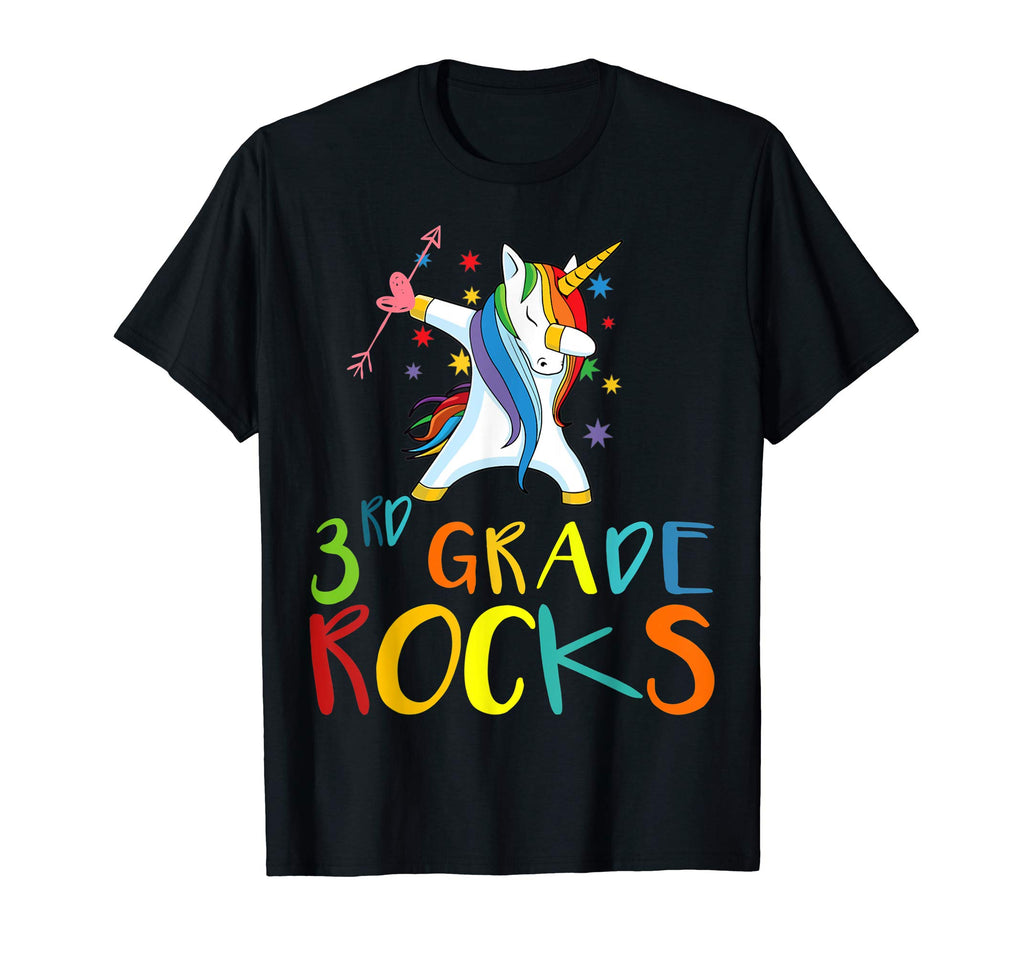 3 rd Grade Rocks Shirt Funny third Graders &amp; Teachers