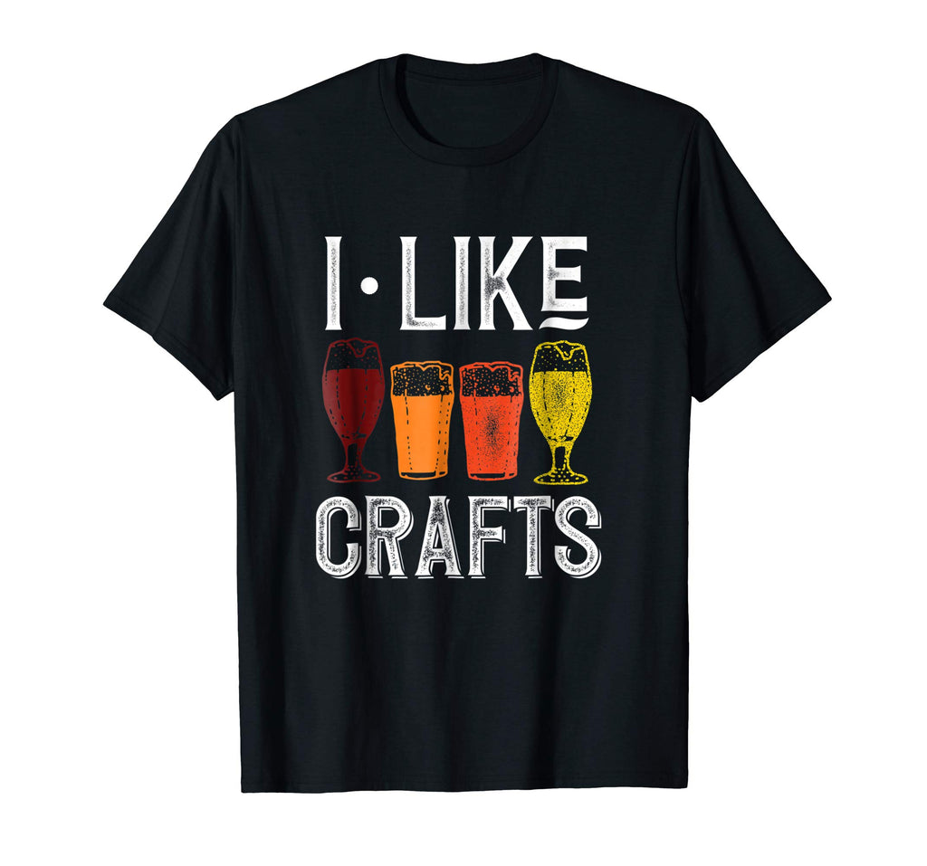 I Like Crafts Funny Vintage Brewer Craft Beer Lover Shirt